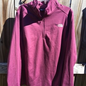 North face half zip jacket/sweater